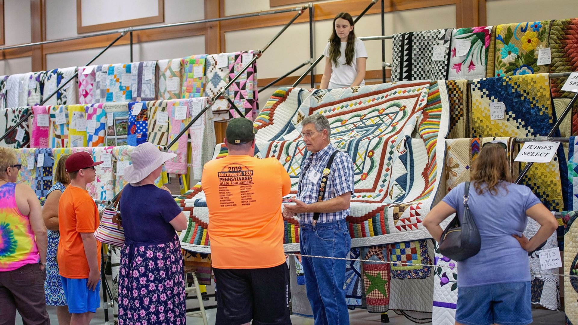 Kutztown Folk Festival quilt barn